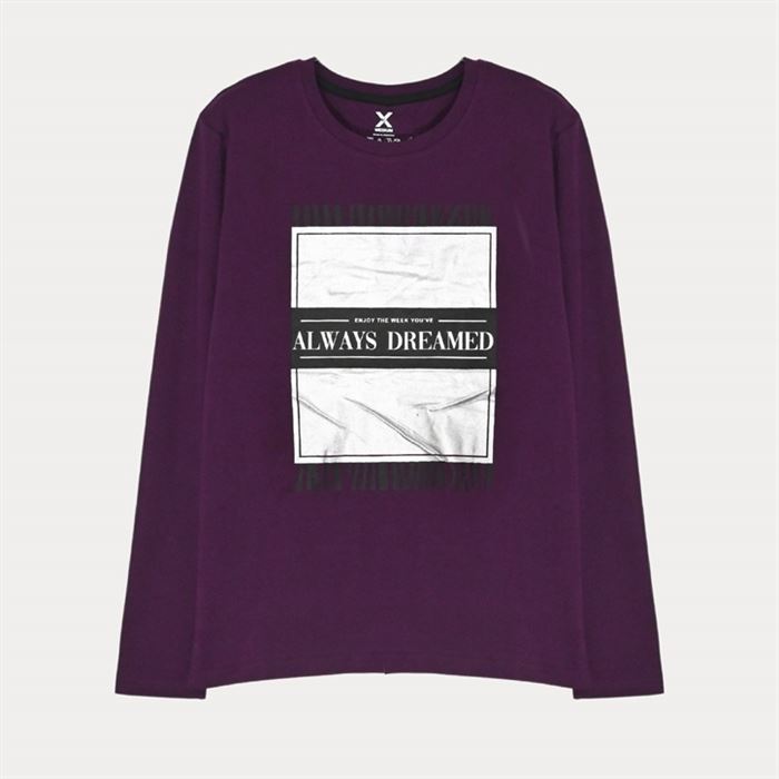Placement Print Tee manufactured by Stitch and Style International