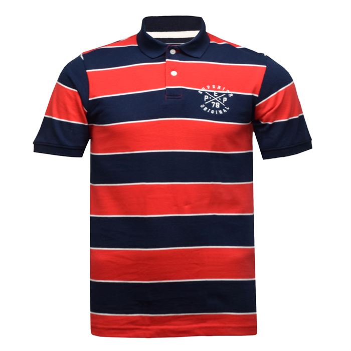 Rugby Stripe Polo manufactured by Stitch and Style International