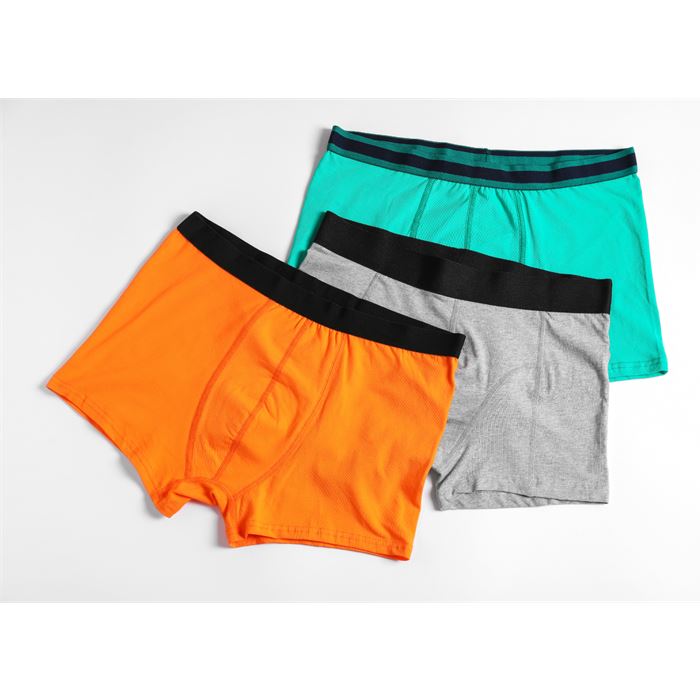 Colour block jersey boxer briefs
