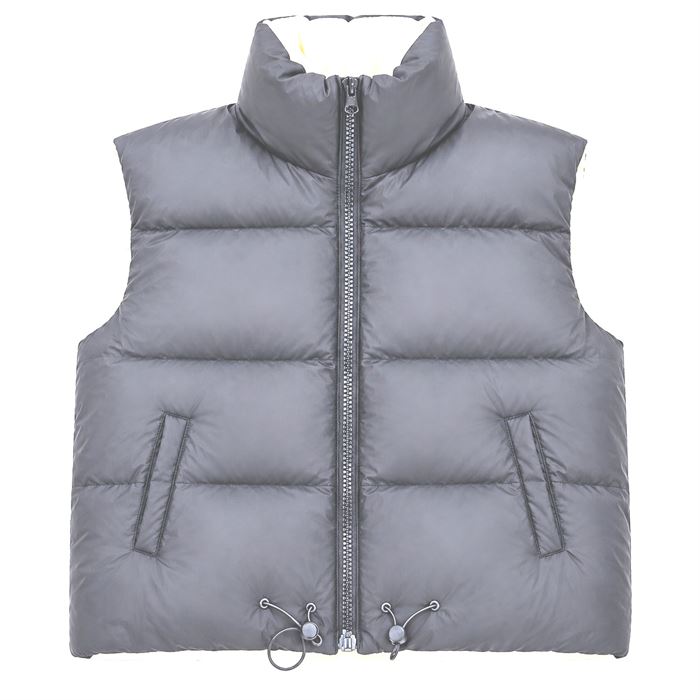Cropped Puffer Gilet manufactured by Stitch and Style International