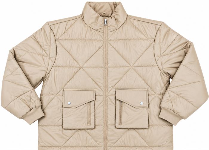 Diamond Quilt Puffer Jacket manufactured by Stitch and Style International