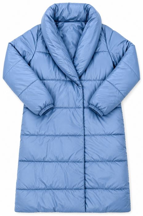Shawl Collar Puffer Coat manufactured by Stitch and Style International