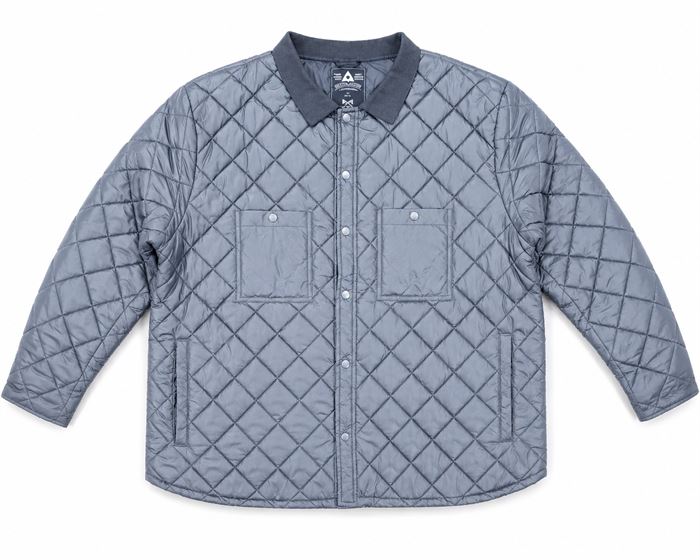 Quilted Overshirt manufactured by Stitch and Style International