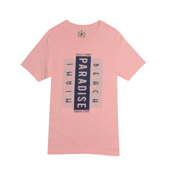 Placement Print Tee manufactured by Stitch and Style International