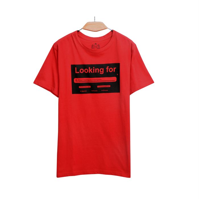 Slogan Print Tee manufactured by Stitch and Style International