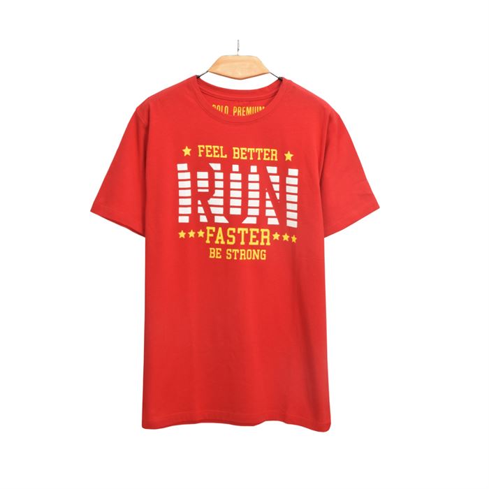 Placement Print Tee manufactured by Stitch and Style International