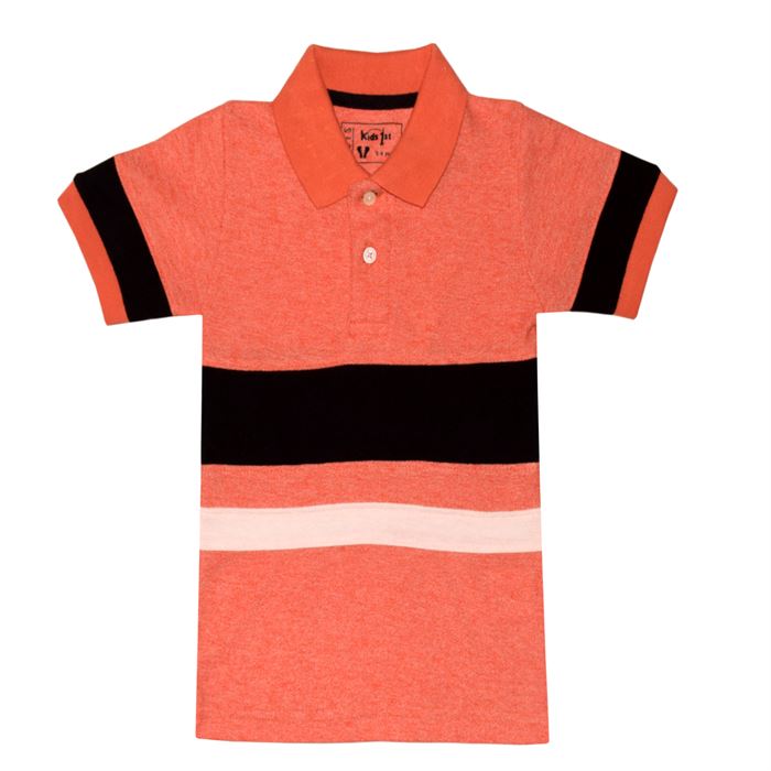Colour Block Polo manufactured by Stitch and Style International